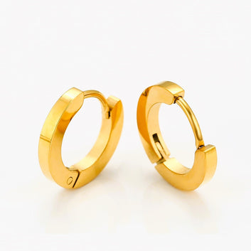 Harma Essential 24K Gold Hoop Earrings