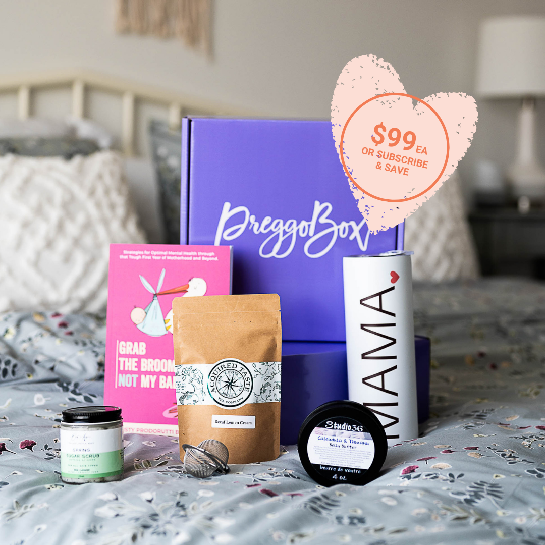 Pregnancy Gift Box, Second Trimester Gift, Postpartum Gift Box