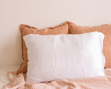 Satin Pillowcase - Pearl White