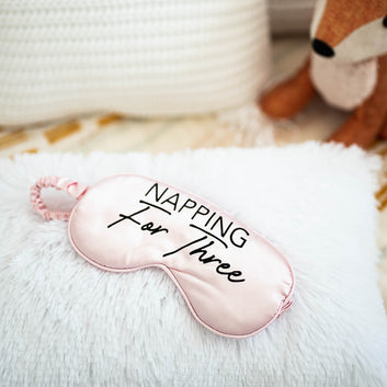 Napping for Three Silk Eye Mask